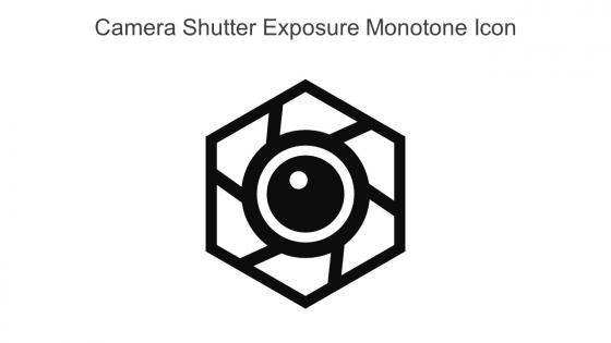 Camera Shutter Exposure Monotone Icon In Powerpoint Pptx Png And Editable Eps Format