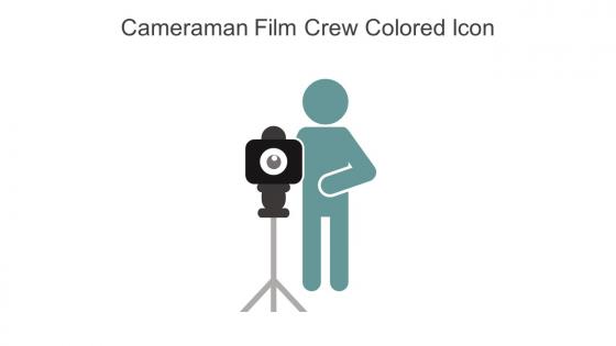 Cameraman Film Crew Colored Icon In Powerpoint Pptx Png And Editable Eps Format