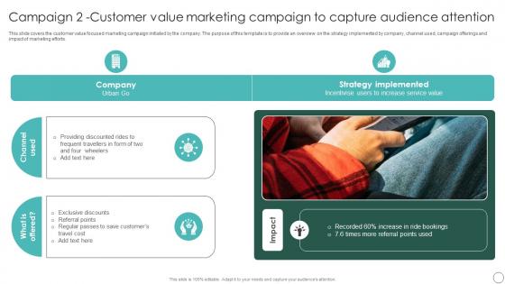 Campaign 2 Customer Value Sustainable Marketing Principles To Improve Lead Generation MKT SS V