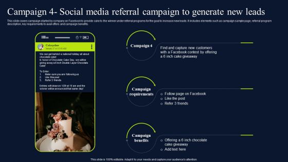 Campaign 4 Social Media Referral Campaign Referral Marketing Promotional MKT SS V