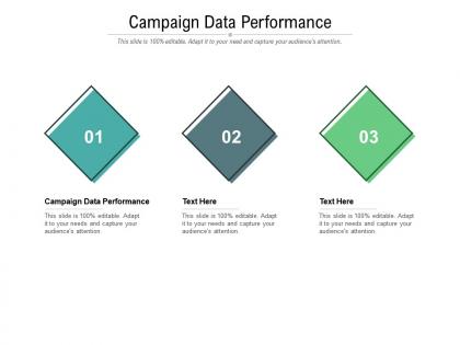 Campaign data performance ppt powerpoint presentation outline designs cpb