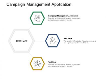 Campaign management application ppt powerpoint presentation styles background image cpb