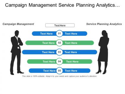 Campaign management service planning analytics sales analytics field sales