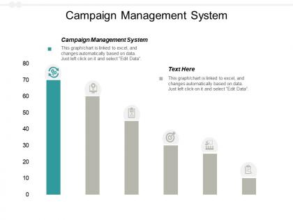 Campaign management system ppt powerpoint presentation portfolio background images cpb