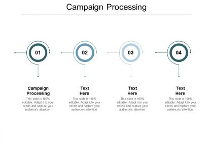 Campaign processing ppt powerpoint presentation gallery graphics example cpb