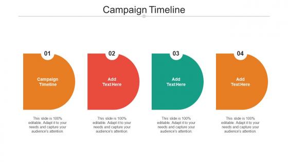 Campaign Timeline Ppt Powerpoint Presentation Pictures Graphics Design Cpb