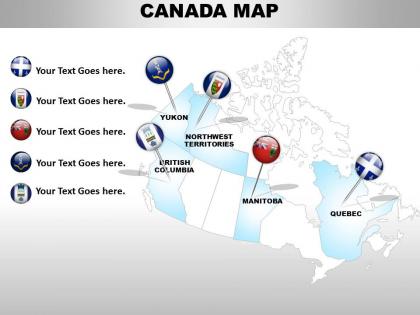 Canada map travel information 1114