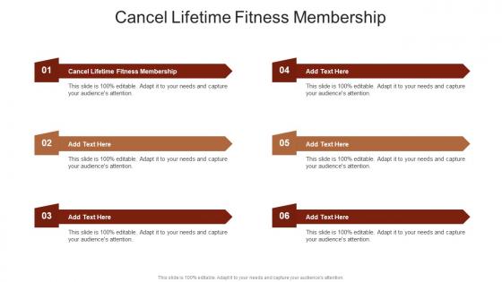 Cancel Lifetime Fitness Membership In Powerpoint And Google Slides Cpb