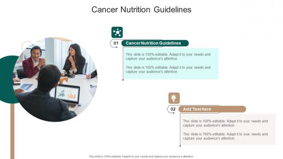 Cancer Nutrition Guidelines In Powerpoint And Google Slides Cpb