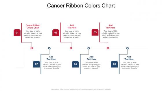 Cancer Ribbon Colors Chart In Powerpoint And Google Slides Cpb