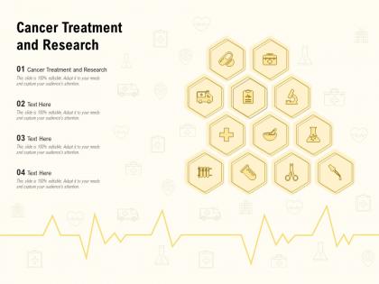 Cancer treatment and research ppt powerpoint presentation inspiration graphics