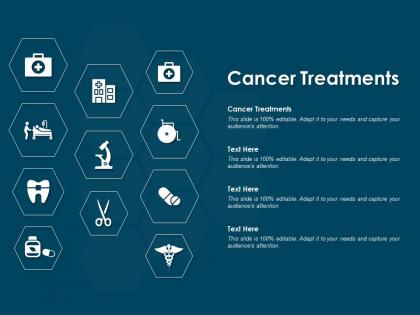 Cancer treatments ppt powerpoint presentation pictures files