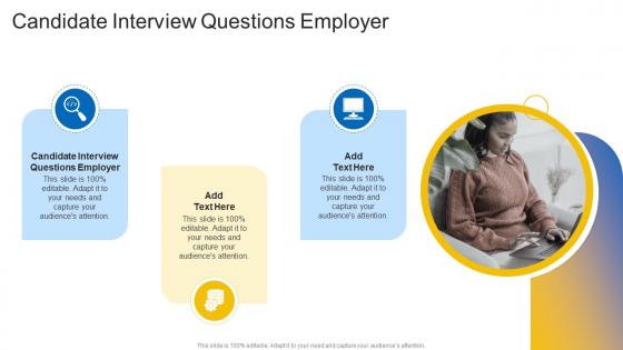 Candidate Interview Questions Employer In Powerpoint And Google Slides Cpb