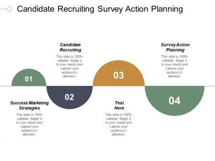 Candidate recruiting survey action planning success marketing strategies cpb