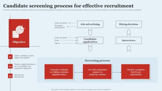 Candidate Screening Process For Optimizing HR Operations Through