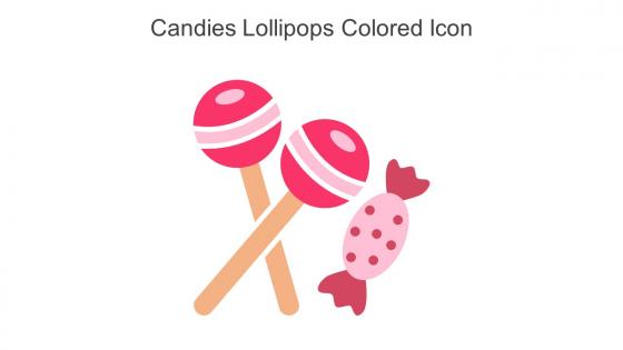 Candies Lollipops Colored Icon In Powerpoint Pptx Png And Editable Eps Format