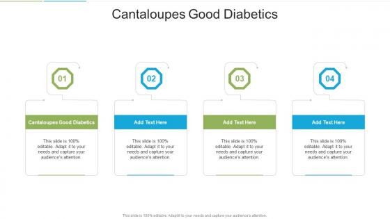 Cantaloupes Good Diabetics In Powerpoint And Google Slides Cpb