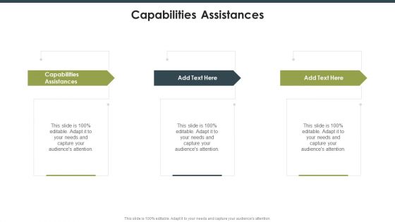 Capabilities Assistances In Powerpoint And Google Slides Cpb