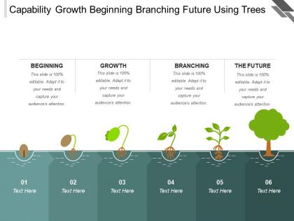Capability growth beginning branching future using trees