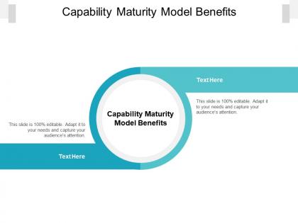 Capability maturity model benefits ppt powerpoint presentation infographics professional cpb