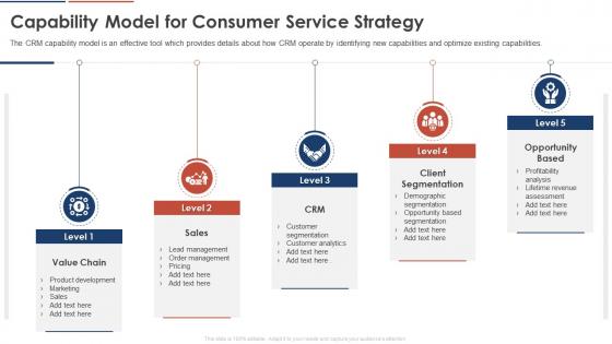 Capability Model For Consumer Service Strategy Consumer Service Strategy Transformation Toolkit