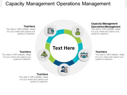Capacity management operations management ppt powerpoint presentation gallery master cpb