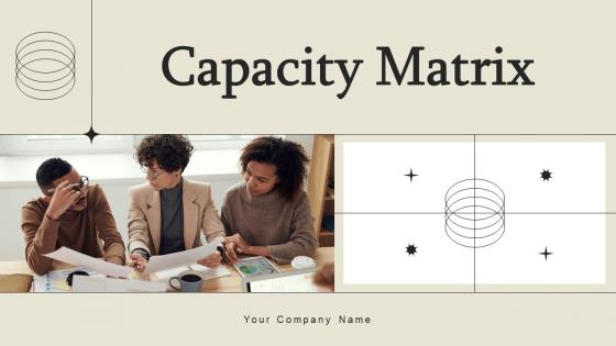Capacity Matrix Powerpoint PPT Template Bundles