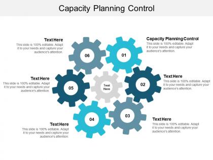 Capacity planning control ppt powerpoint presentation outline samples cpb