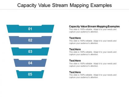 Capacity value stream mapping examples ppt powerpoint presentation background cpb