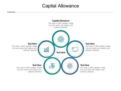 Capital allowance ppt powerpoint presentation infographics diagrams cpb