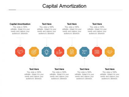 Capital amortization ppt powerpoint presentation slides images cpb
