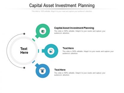 Capital asset investment planning ppt powerpoint presentation inspiration show cpb