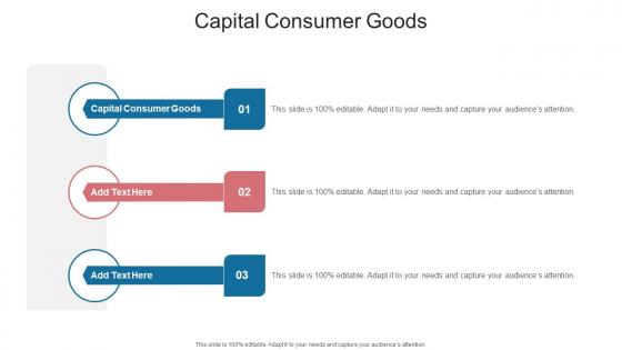 Capital Consumer Goods In Powerpoint And Google Slides Cpb