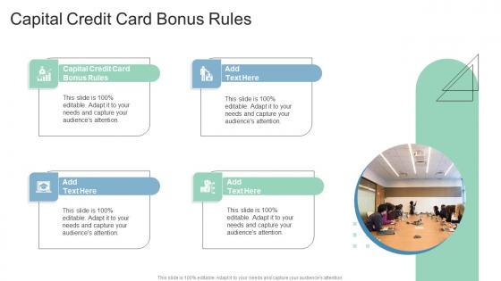 Capital Credit Card Bonus Rules In Powerpoint And Google Slides Cpb