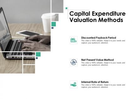 Capital expenditure valuation methods ppt powerpoint image