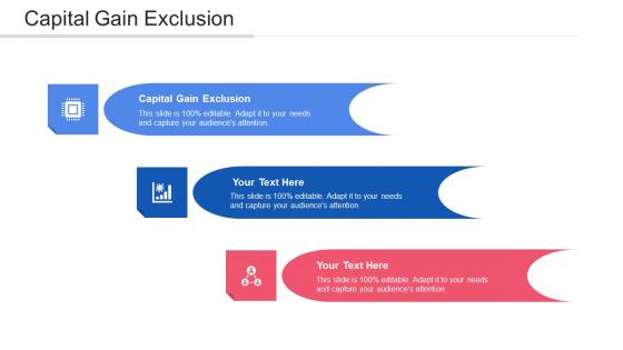 Capital Gain Exclusion Ppt Powerpoint Presentation Icon Styles Cpb