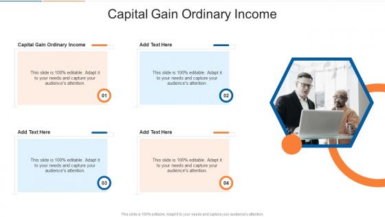 Capital Gain Ordinary Income In Powerpoint And Google Slides Cpb