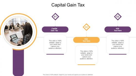 Capital Gain Tax In Powerpoint And Google Slides Cpb