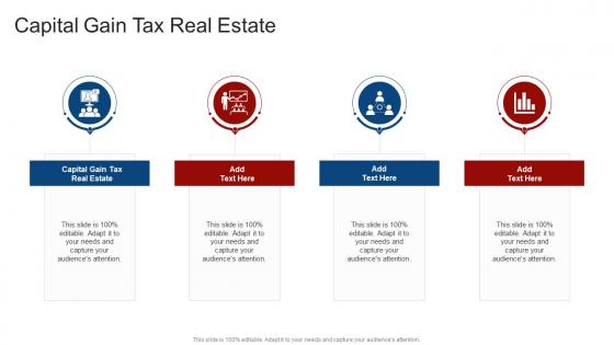 Capital Gain Tax Real Estate In Powerpoint And Google Slides Cpb