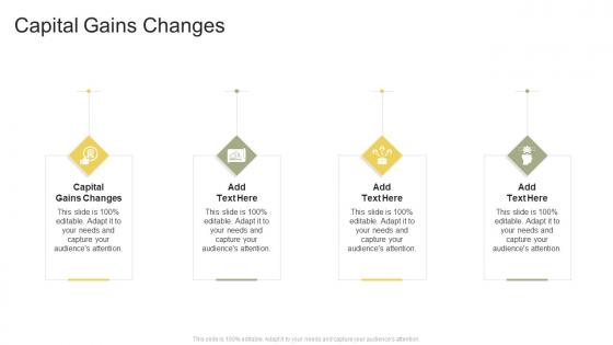 Capital Gains Changes In Powerpoint And Google Slides Cpb