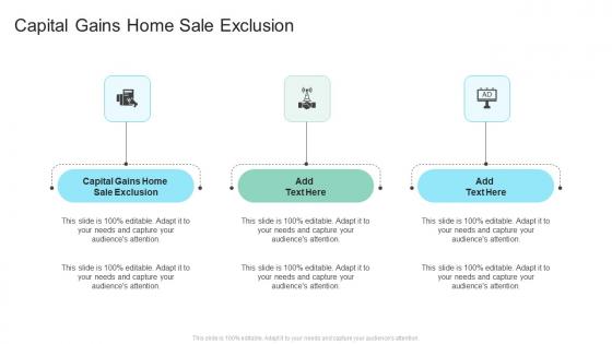 Capital Gains Home Sale Exclusion In Powerpoint And Google Slides Cpb