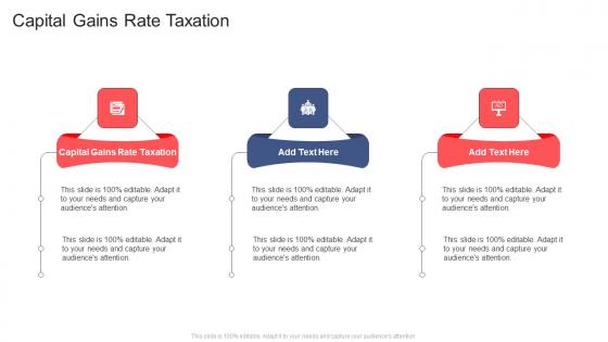 Capital Gains Rate Taxation In Powerpoint And Google Slides Cpb