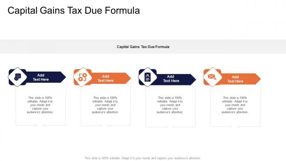 Capital Gains Tax Due Formula In Powerpoint And Google Slides Cpb