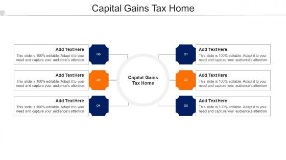 Capital Gains Tax Home Ppt Powerpoint Presentation Layouts Design Templates Cpb