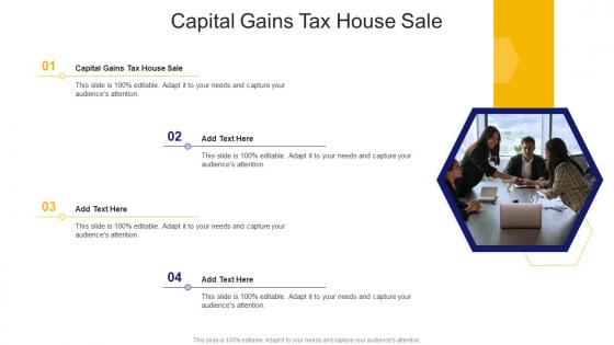 Capital Gains Tax House Sale In Powerpoint And Google Slides Cpb