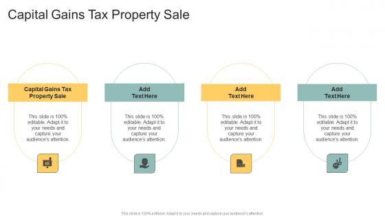Capital Gains Tax Property Sale In Powerpoint And Google Slides Cpb