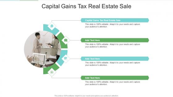 Capital Gains Tax Real Estate Sale In Powerpoint And Google Slides Cpb