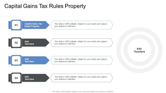 Capital Gains Tax Rules Property In Powerpoint And Google Slides Cpb