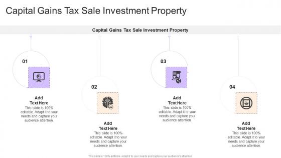 Capital Gains Tax Sale Investment Property In Powerpoint And Google Slides Cpb