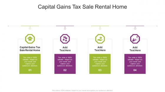 Capital Gains Tax Sale Rental Home In Powerpoint And Google Slides Cpb